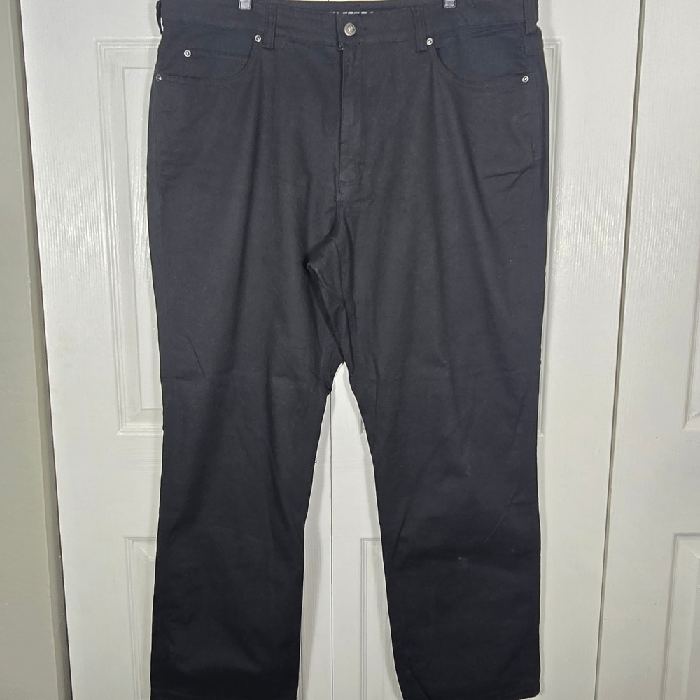 Duluth Trading Co Men's Black Flex Fire Hose Canvas Pants 42x32 NWOTs